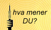 Hva mener du?